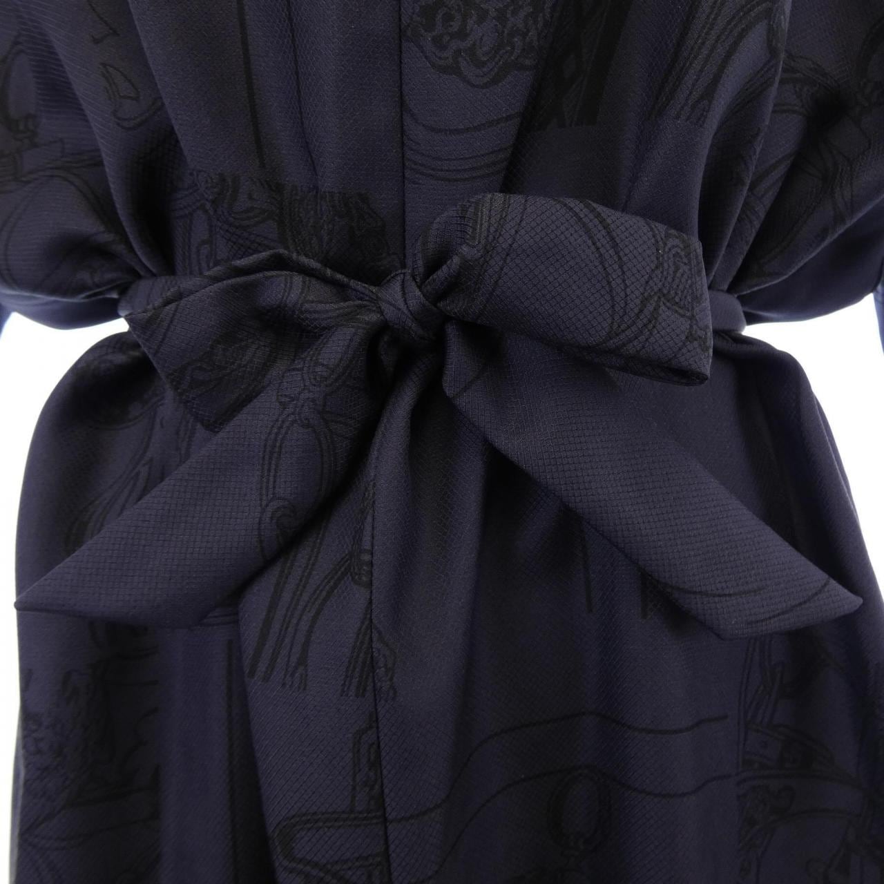 エルメス HERMES EN DESORDRE FINESSE 4H0572DL ツイルレーヌ ワンピース