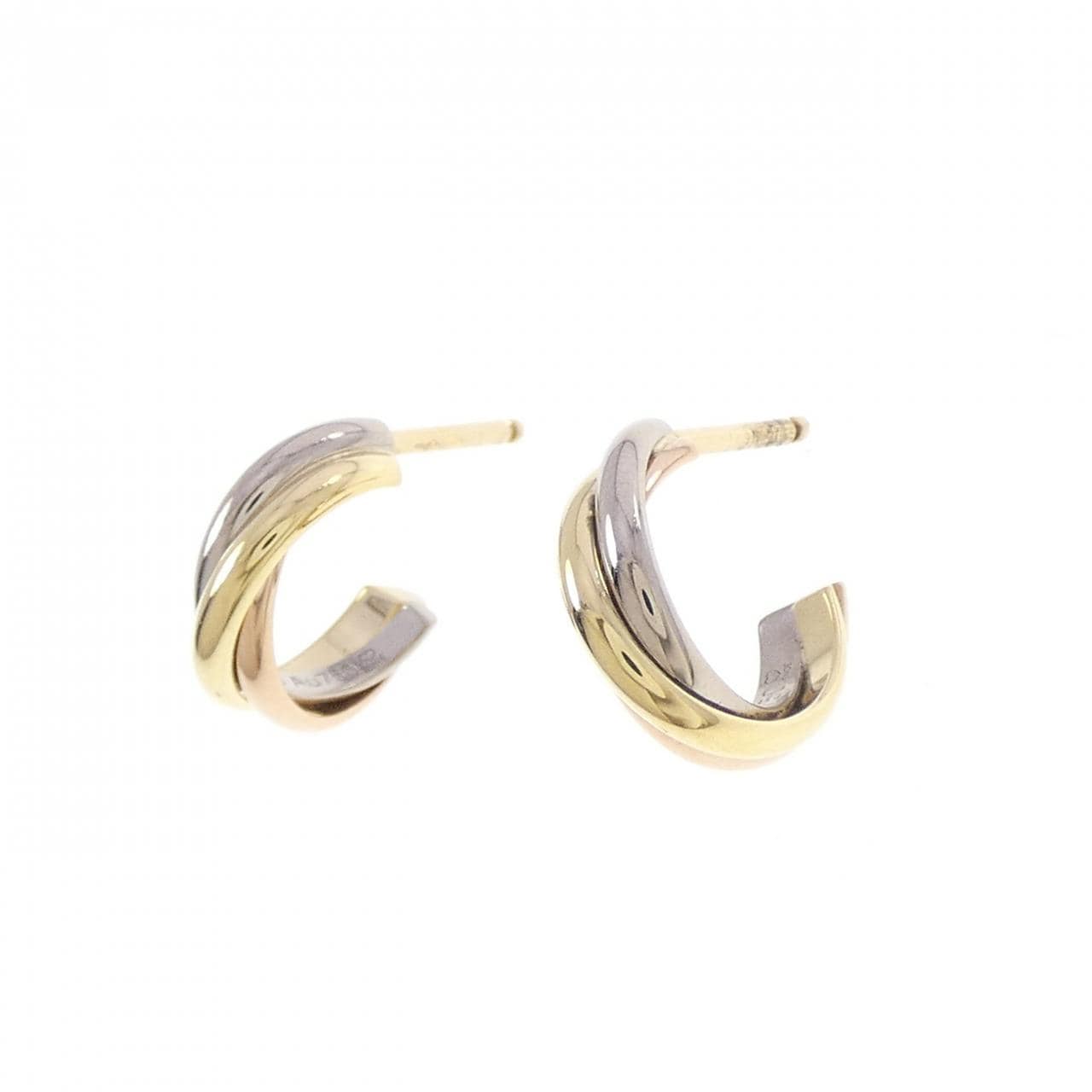 カルティエ トリニティ スモール ピアス