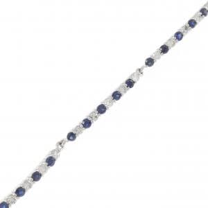 PT900/PT850 サファイヤ ブレスレット 1.28CT