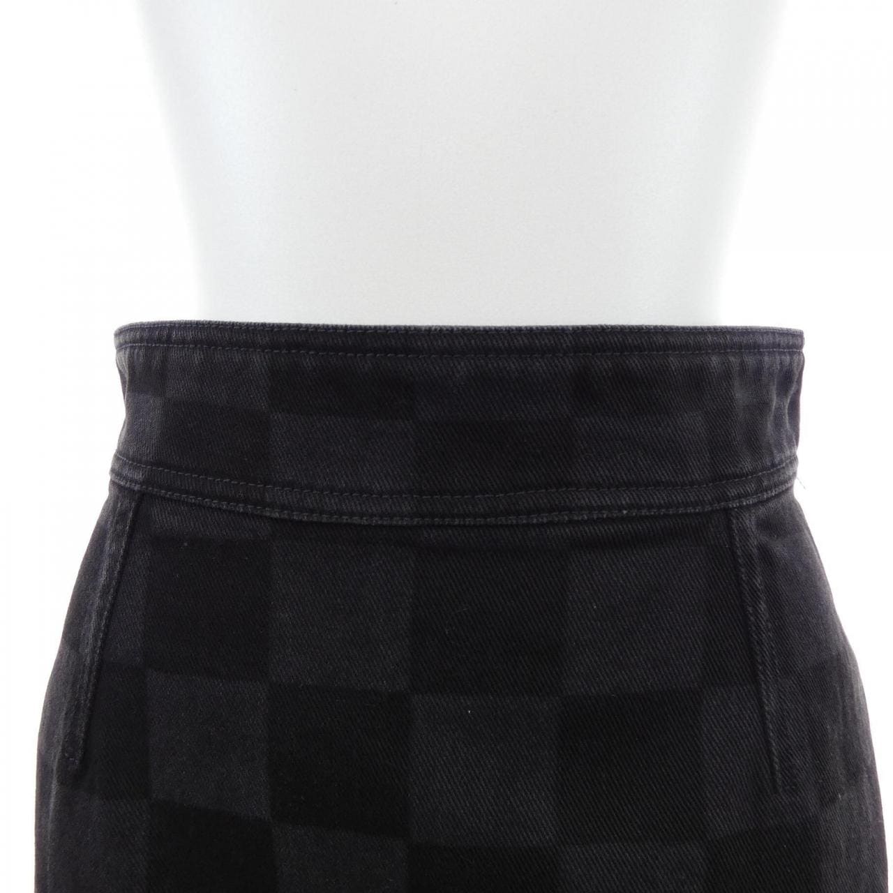 ルイヴィトン LOUIS VUITTON ダミエグラフィットデニム FNSK06NY9 スカート