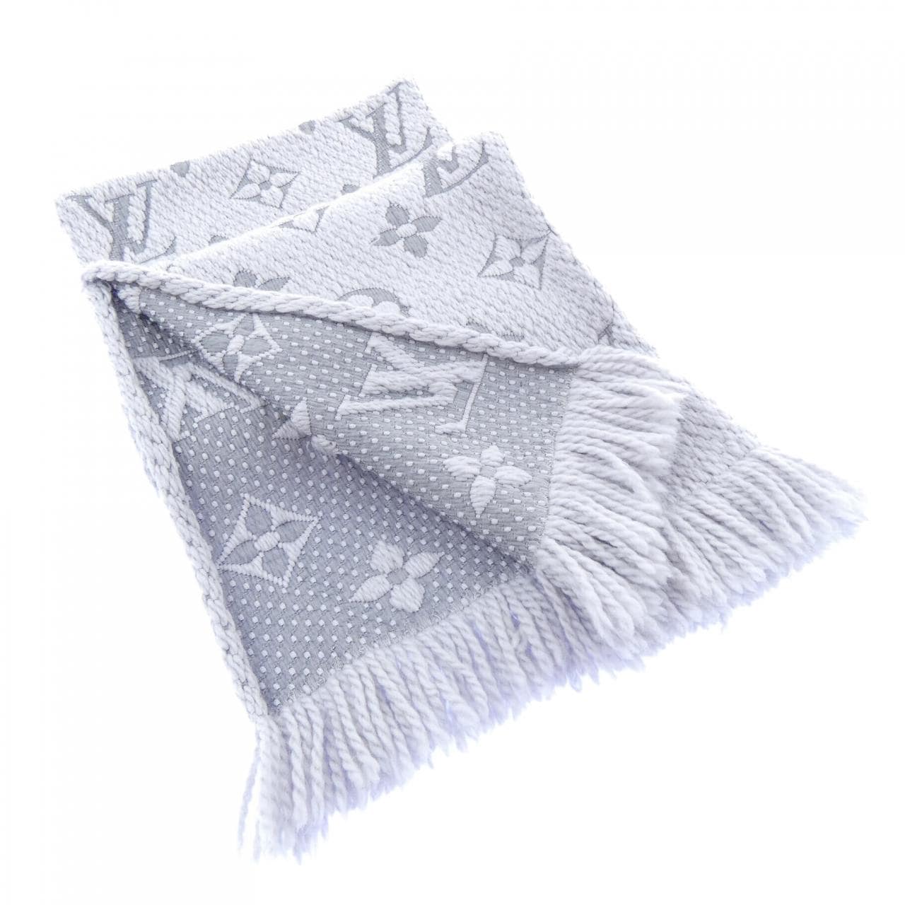 ルイヴィトン LOUIS VUITTON ロゴマニア M74742 MUFFLER
