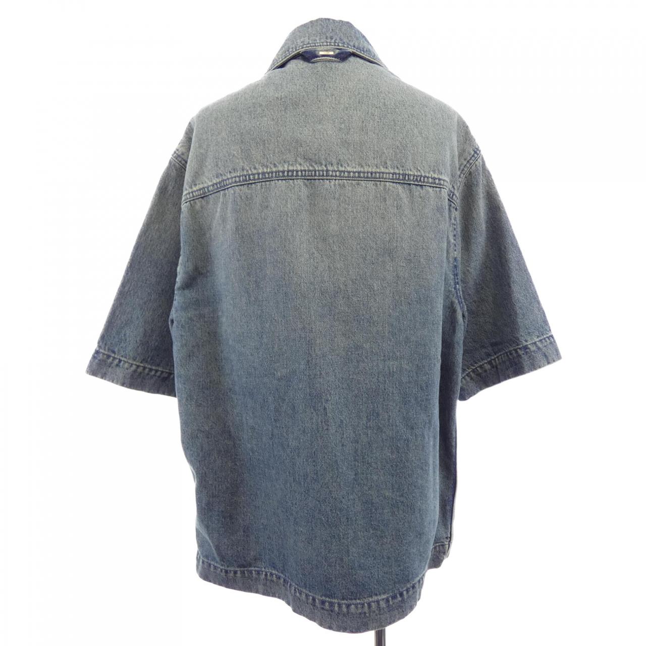 ルイヴィトン LOUIS VUITTON ショートスリーブデニムワークウエアシャツ HOS46WY38 デニムジャケット