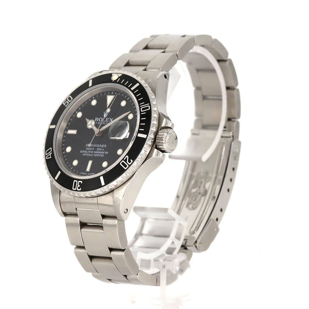 ロレックス サブマリーナーデイト 168000 SS 自動巻 R番