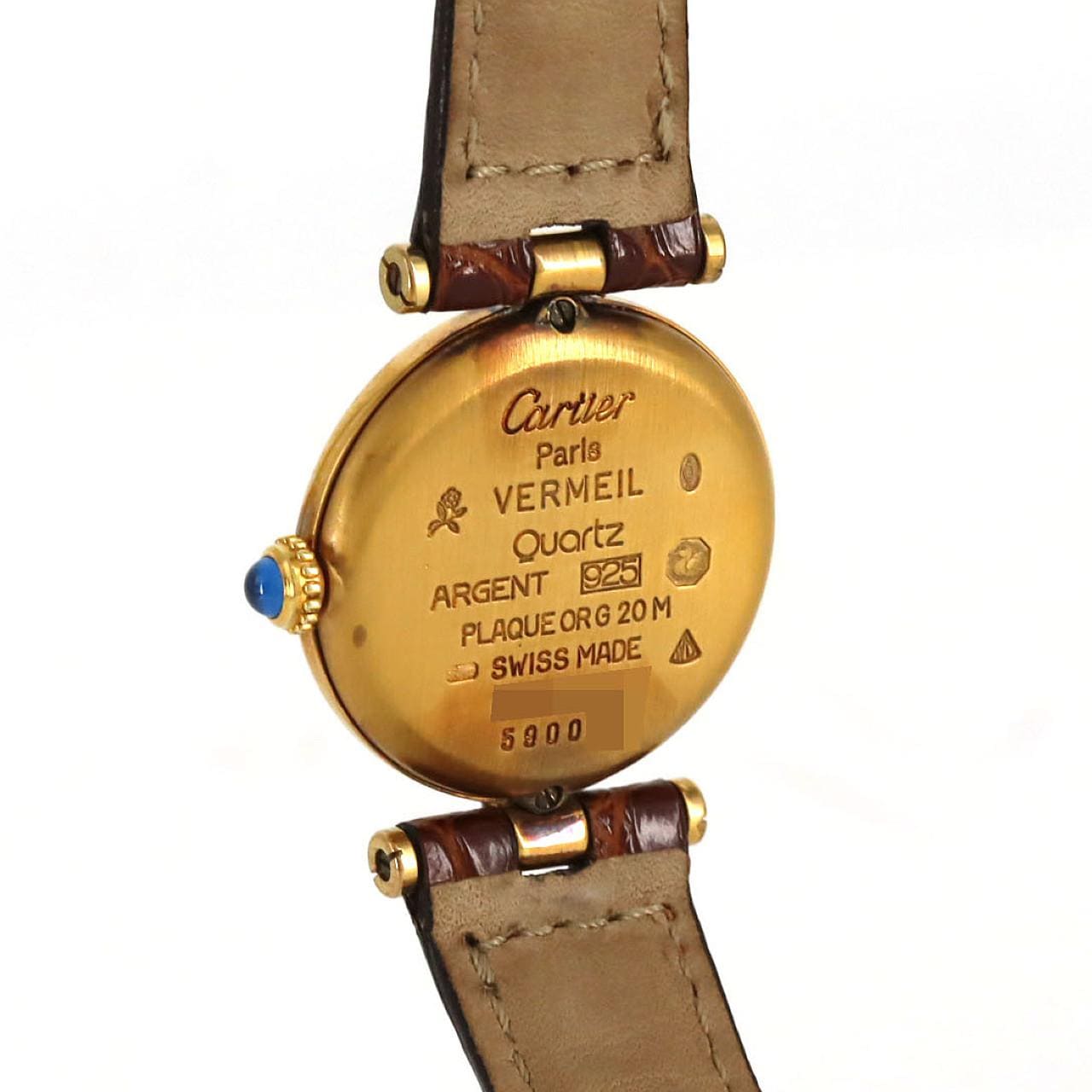 【ノーメンテナンス特価】カルティエ マストVLC SM GP W1002353 GP クォーツ