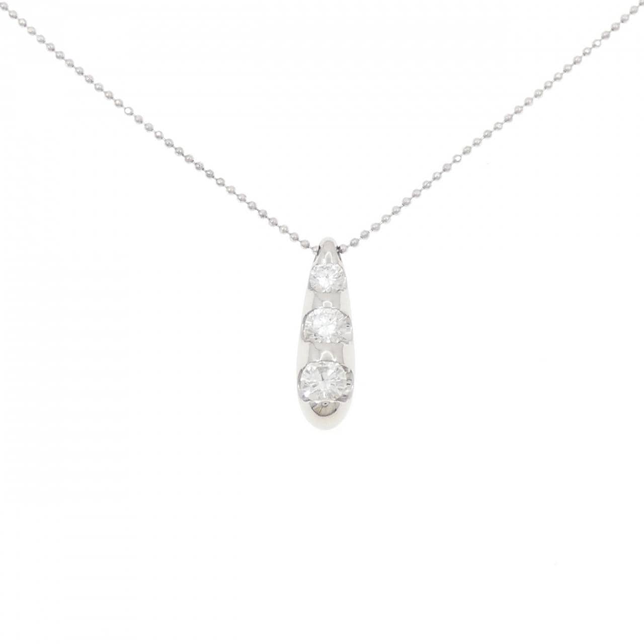 PT900/PT850 ダイヤモンド ネックレス 0.70CT