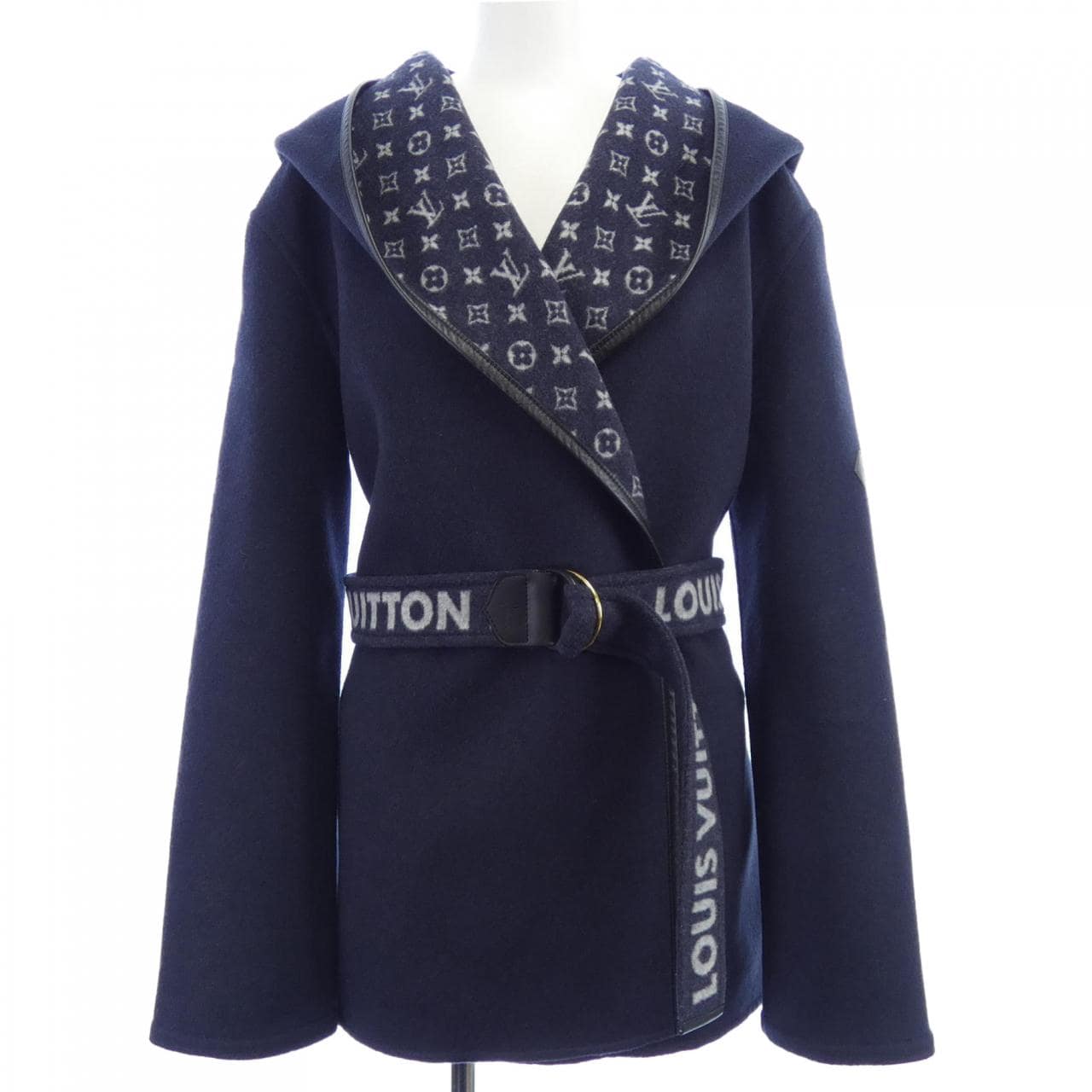 ルイヴィトン LOUIS VUITTON シグネチャーダブルフェイスショートラップコート FNCO19QWE コート