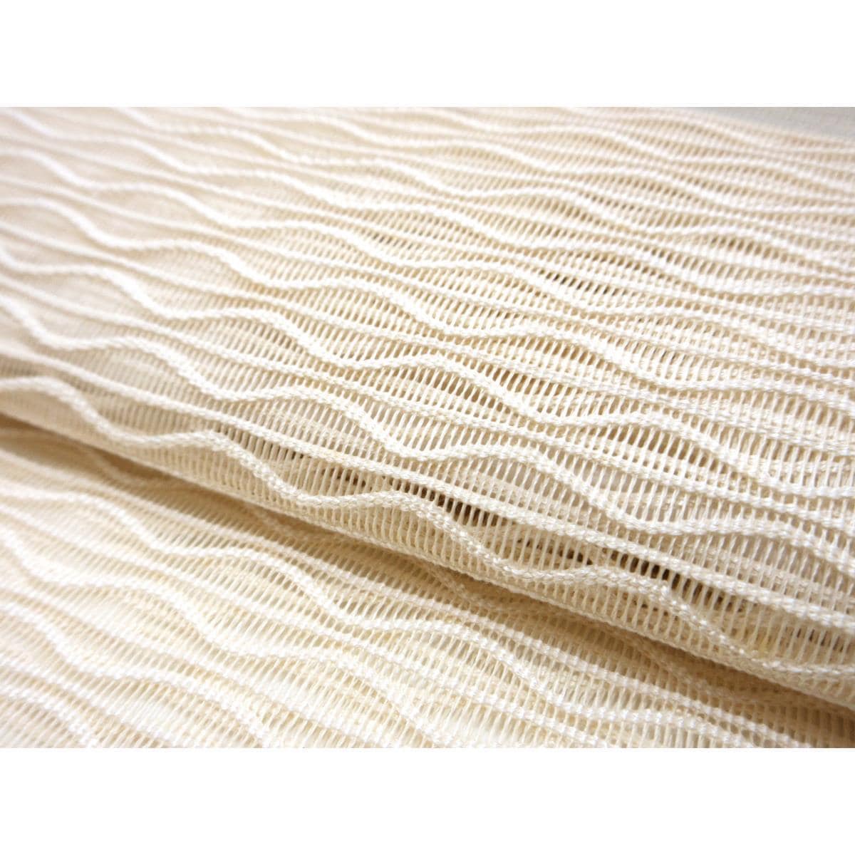 夏名古屋帯　すくい織