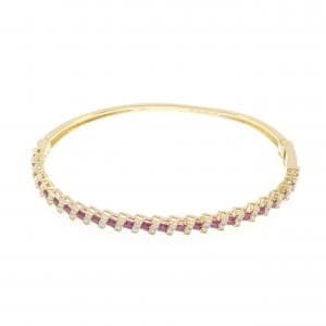 750YG ルビー バングル 1.56CT