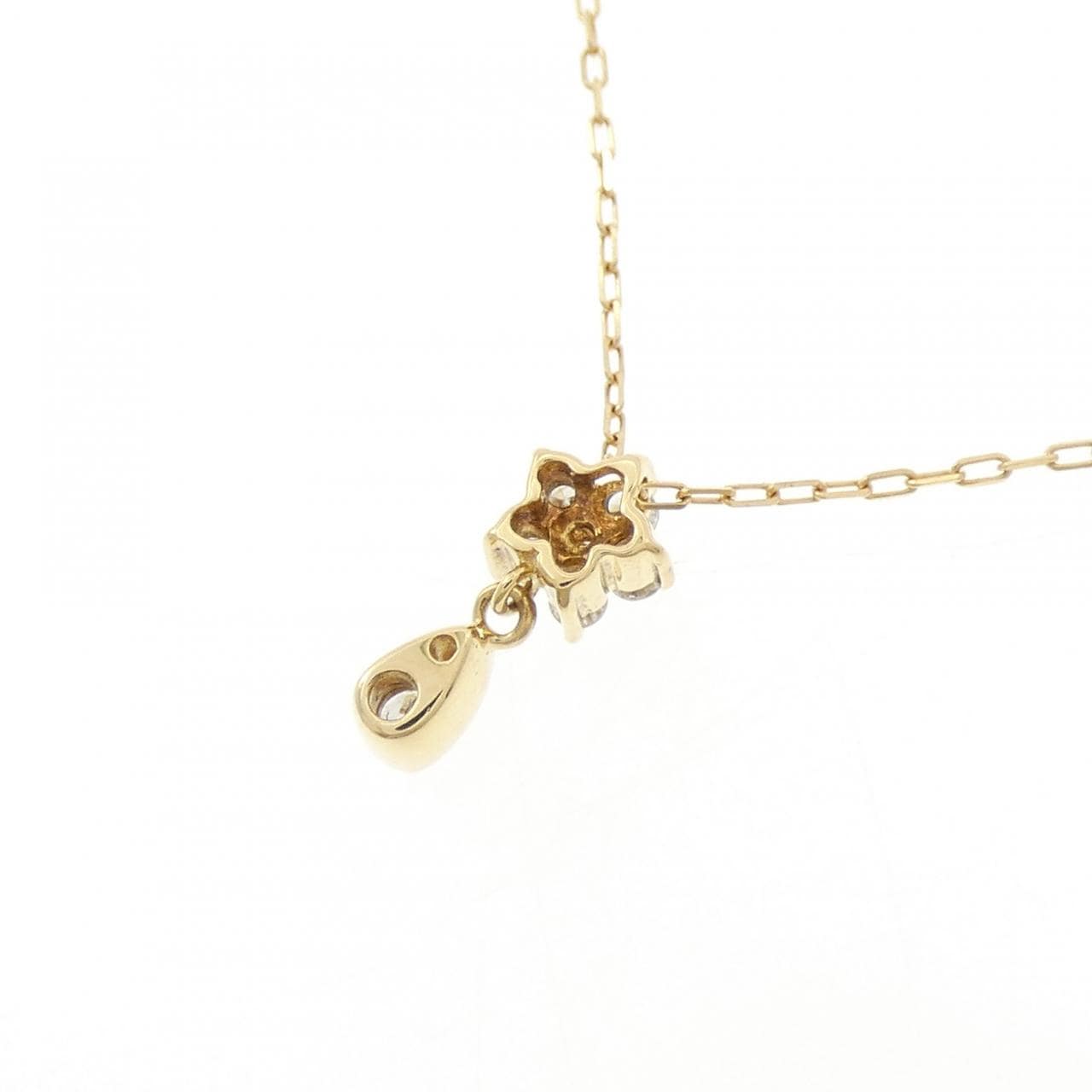 クミキョク ダイヤモンド ネックレス 0.12CT