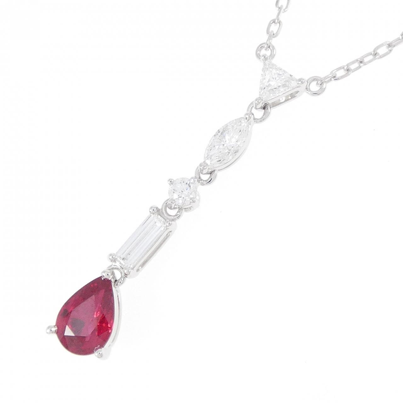 ミキモト ルビー ネックレス 0.67CT