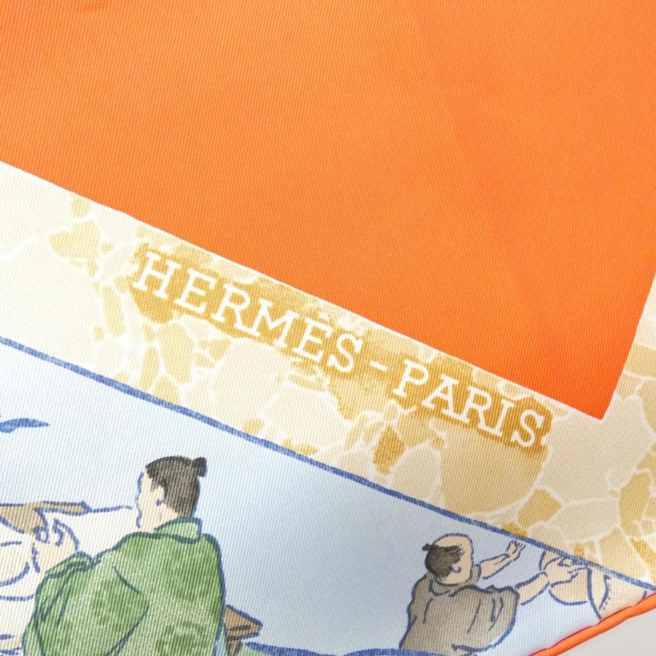 エルメス LES ARTISANS D'HERMES カレ 003335S スカーフ