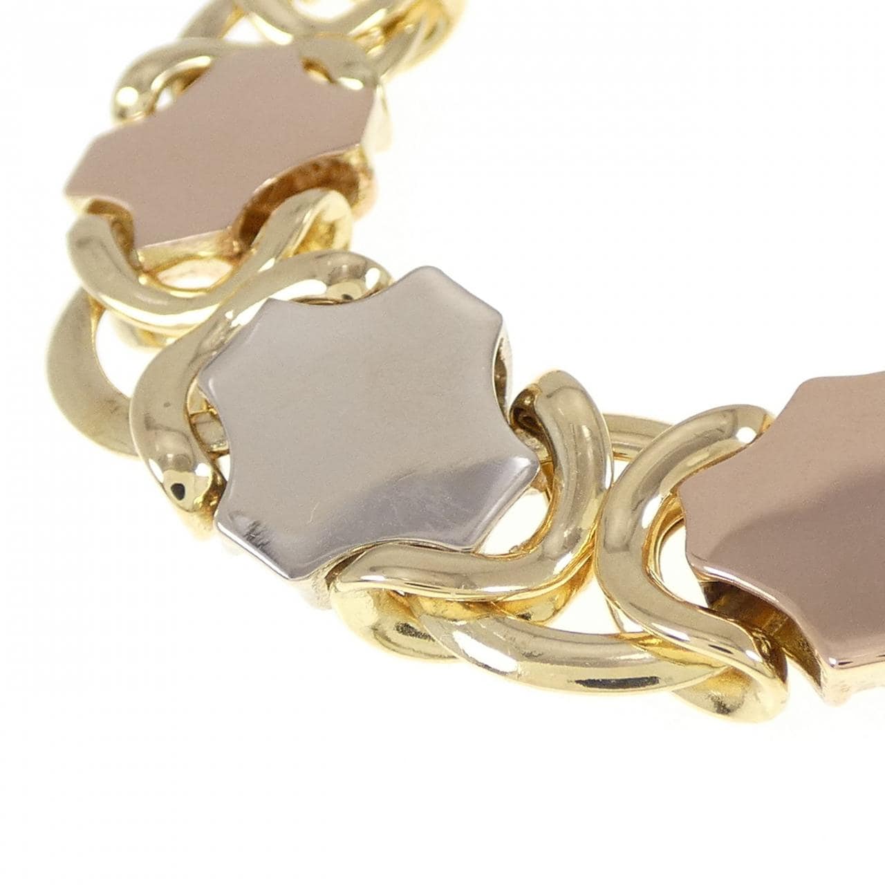 750 Three-color necklace