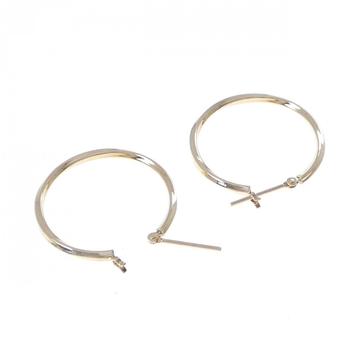 K10YG フープ ピアス