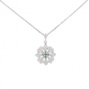K18WG/750WG アレキサンドライト ネックレス 0.16CT