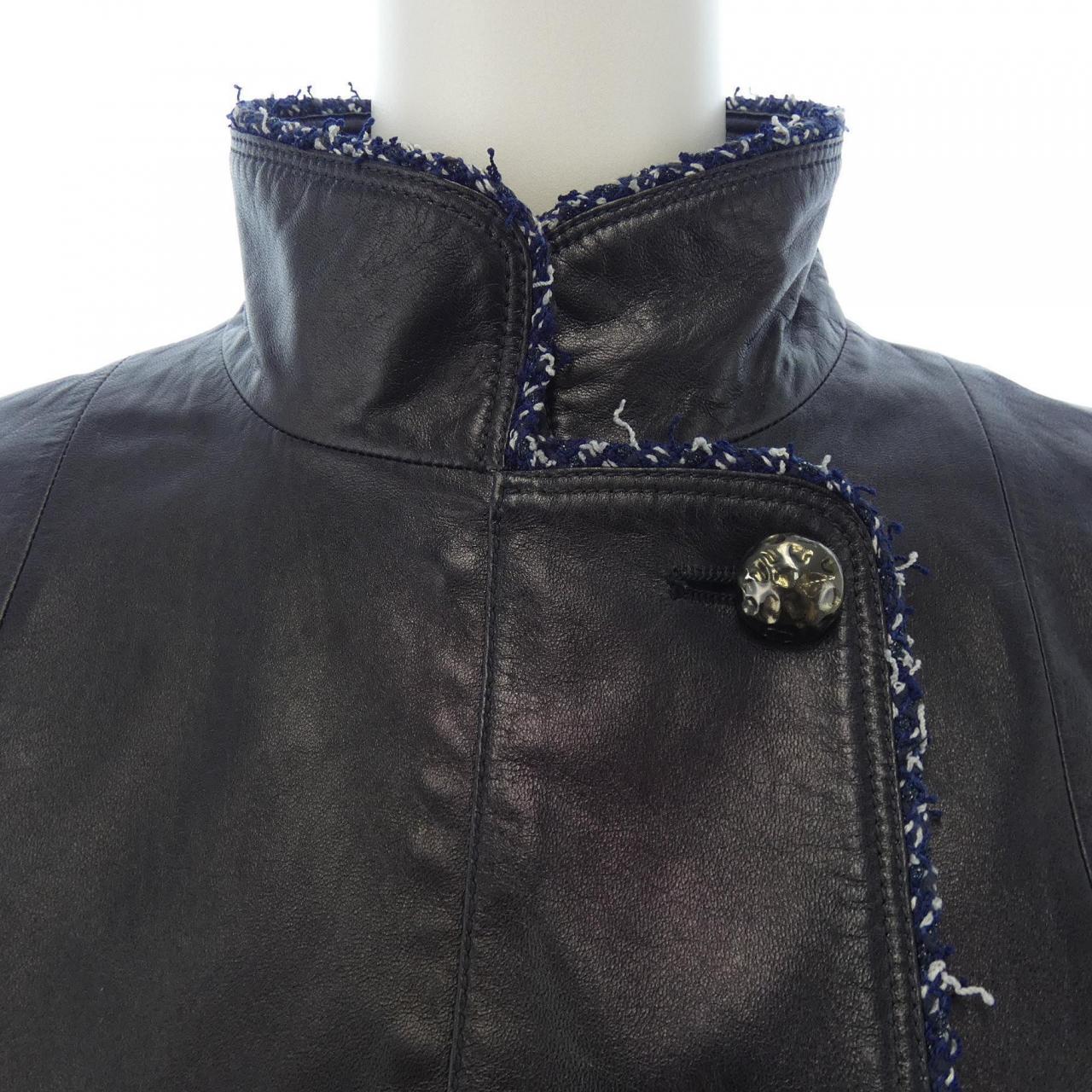 シャネル CHANEL レザージャケット