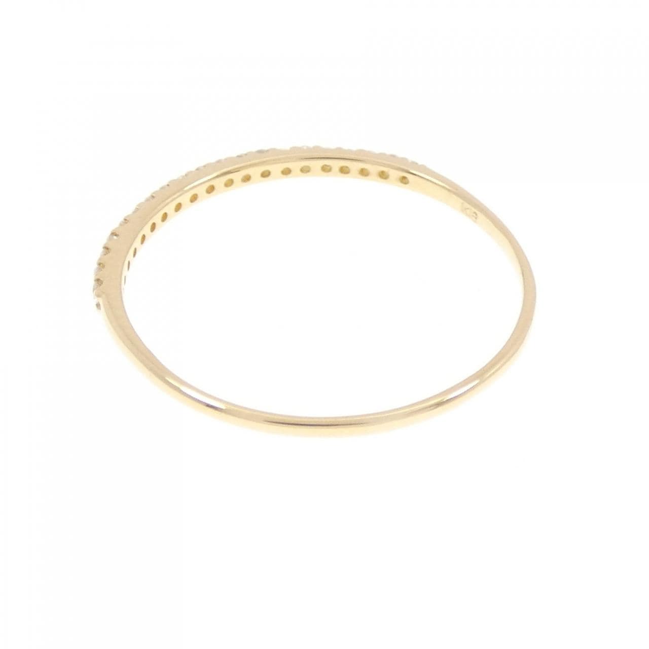 【リメイク】K18YG ダイヤモンド リング 0.10CT