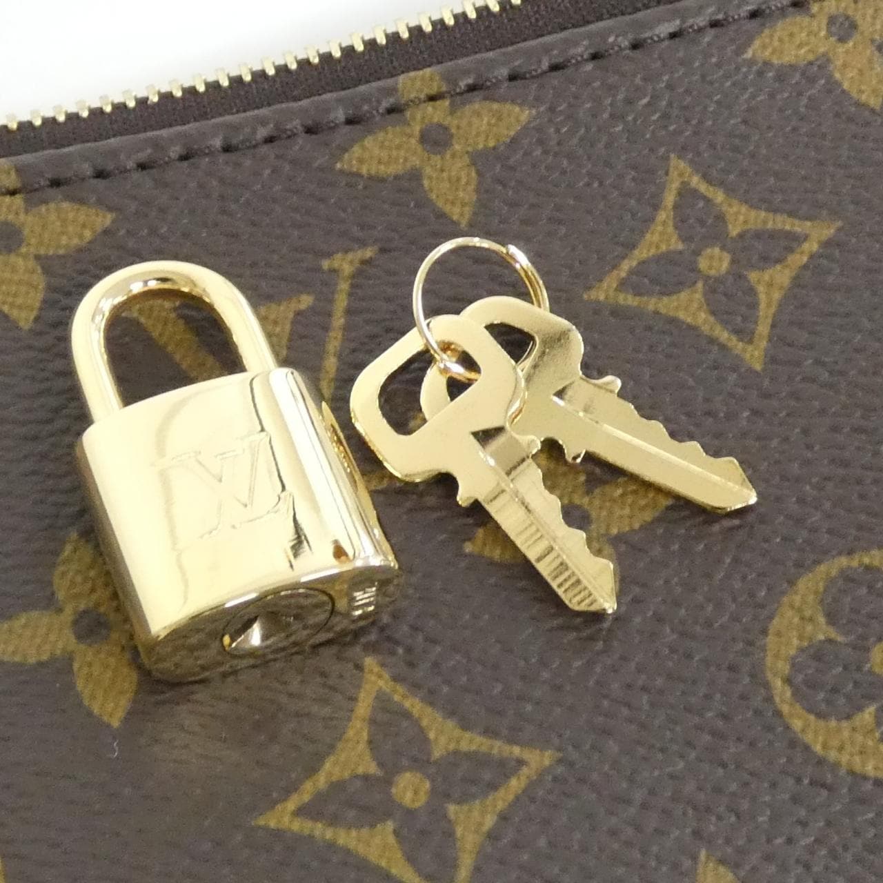 ルイヴィトン モノグラム ポシェット ティレット MINI M47123 アクセサリーポーチ