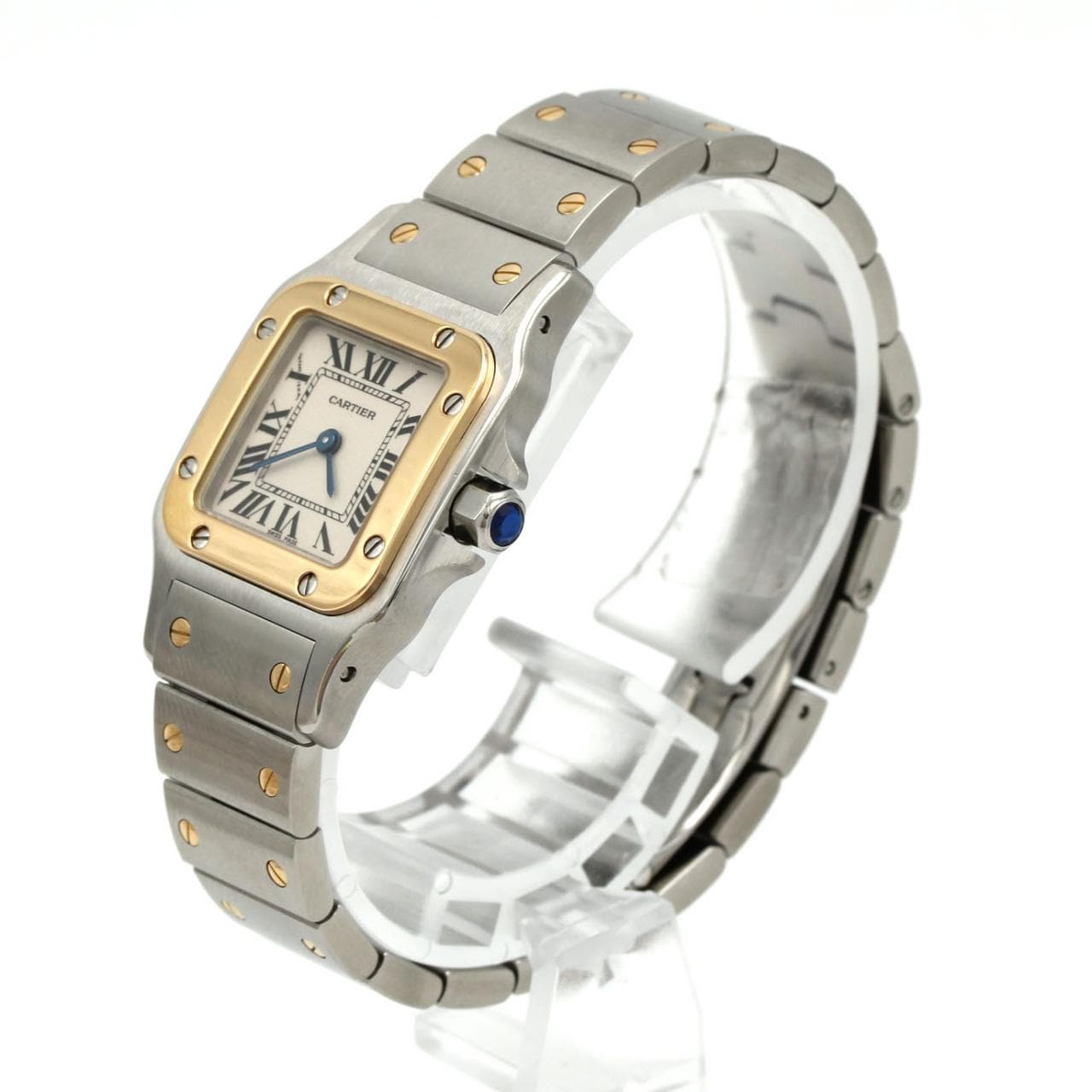 カルティエ サントスガルベSM コンビ W20012C4 SSxYG クォーツ