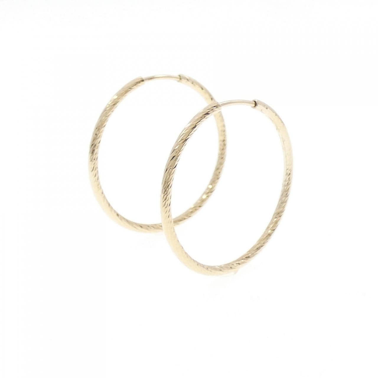 585YG フープ ピアス