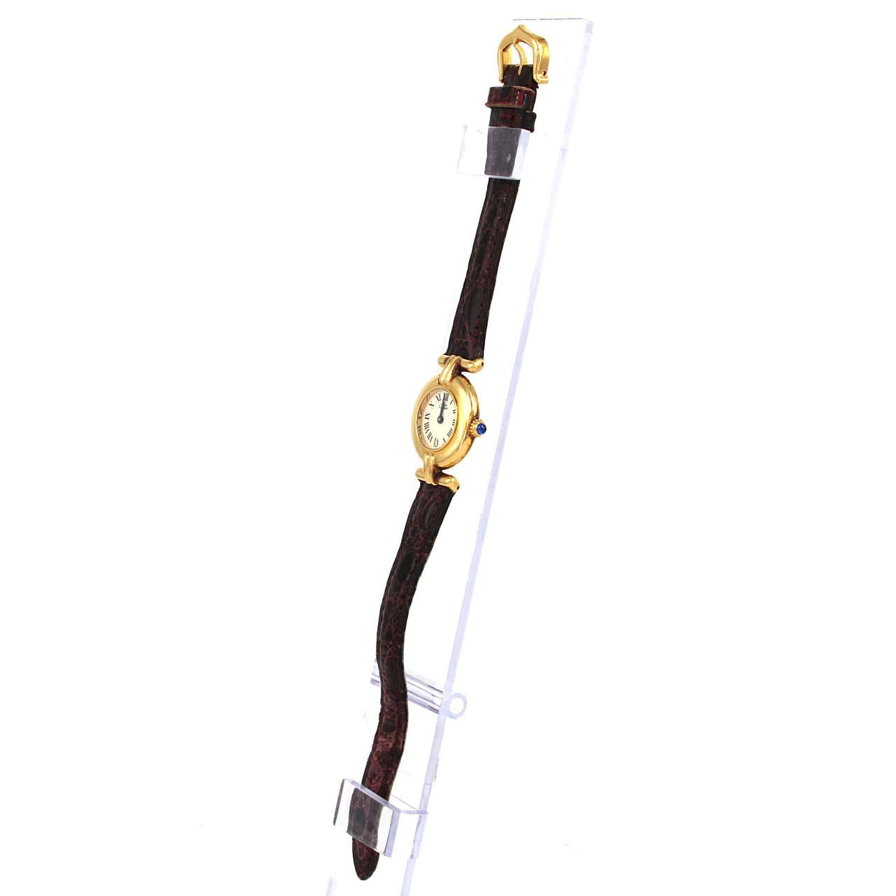 【ノーメンテナンス還元価格】カルティエ マストコリゼSM GP W1000653 GP クォーツ