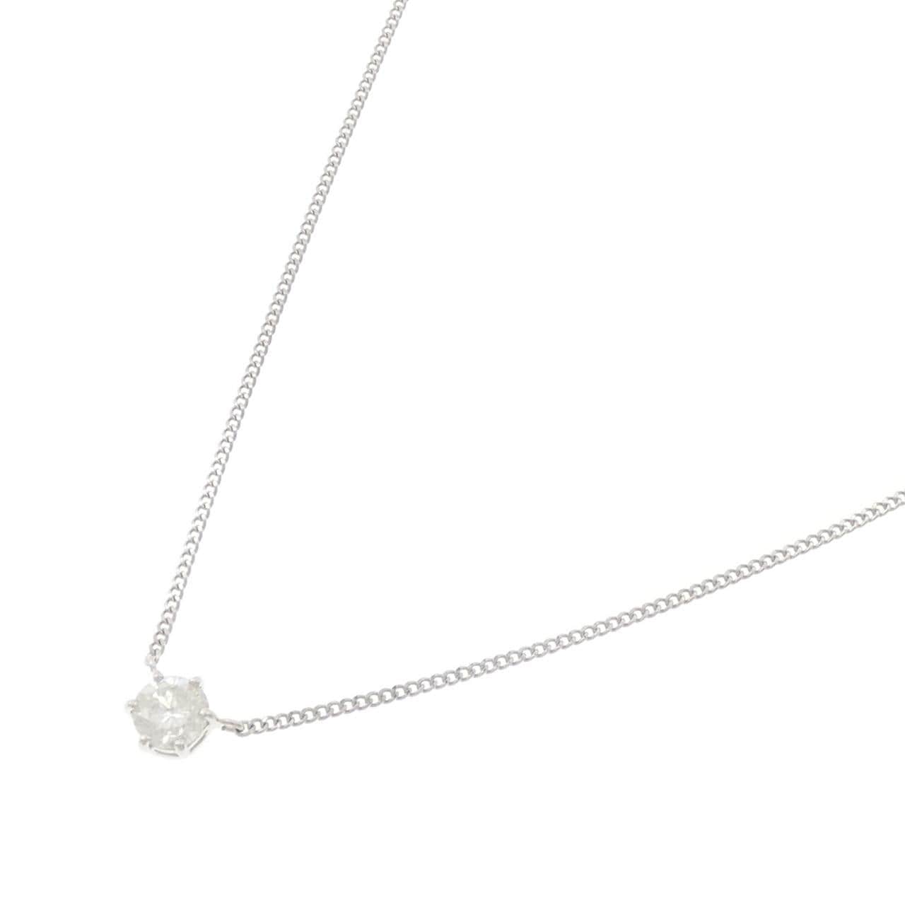 PT850 ソリティア ダイヤモンド ネックレス 0.70CT