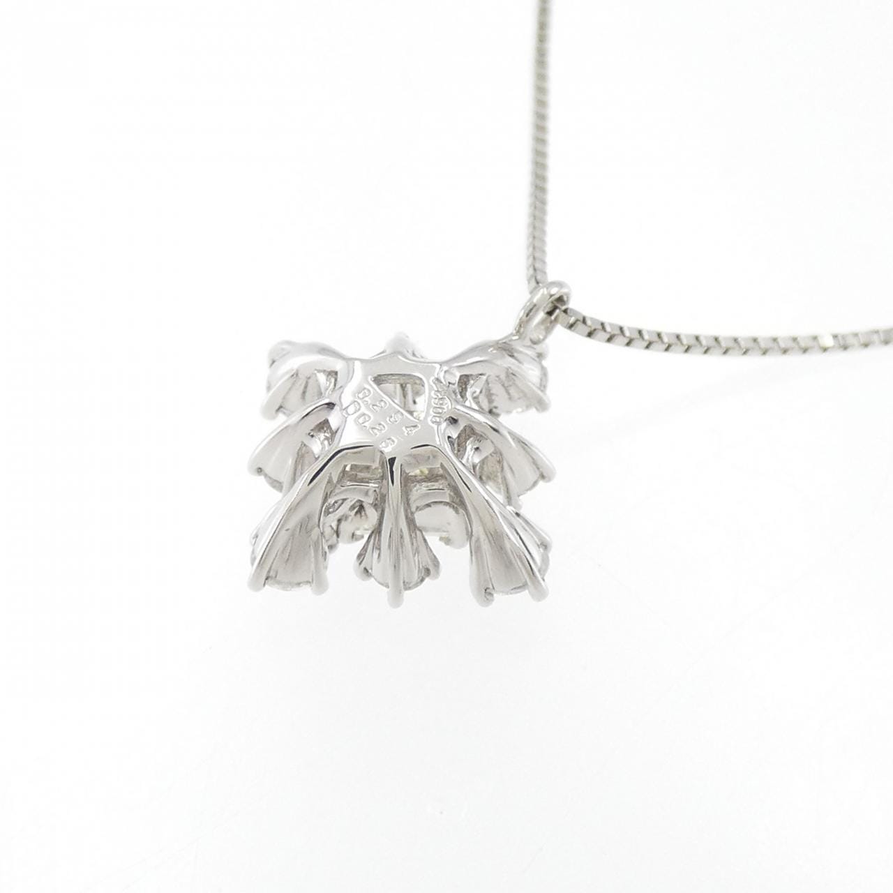 PT900/PT850 ダイヤモンド ネックレス 0.254CT
