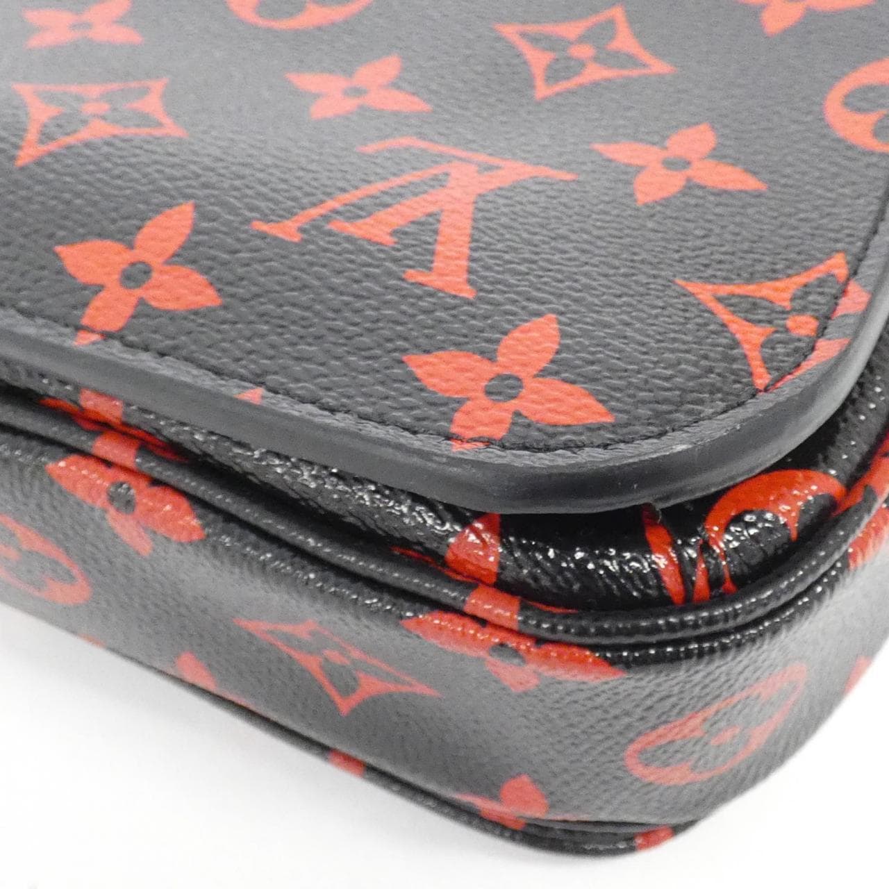 LOUIS VUITTON Monogram Anfla Rouge Pochette Metis M41462 Bag