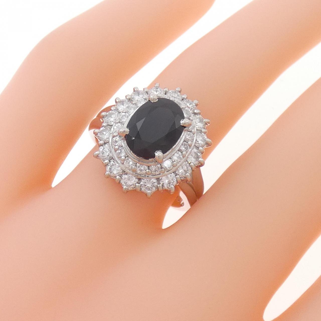 PT850 サファイヤ リング 2.43CT
