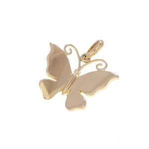 K18YG バタフライ ペンダント