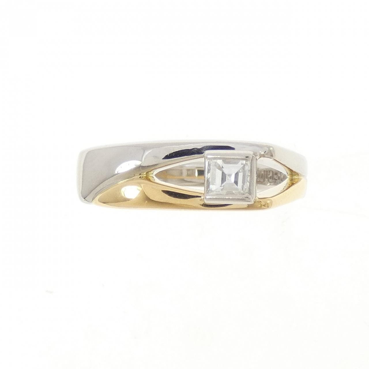 PT900/K18YG ダイヤモンド リング 0.36CT