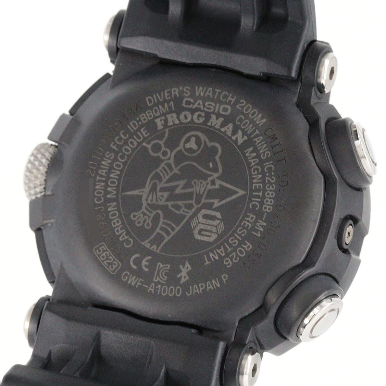 カシオ G-SHOCK･フロッグマン 電波時計 GWF-A1000-1AJF その他 ソーラークォーツ
