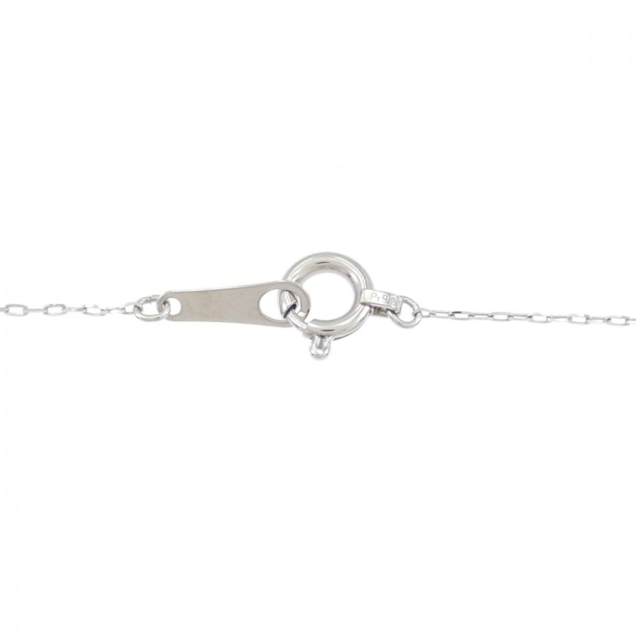 【リメイク】PT900 ダイヤモンド ネックレス 0.16CT