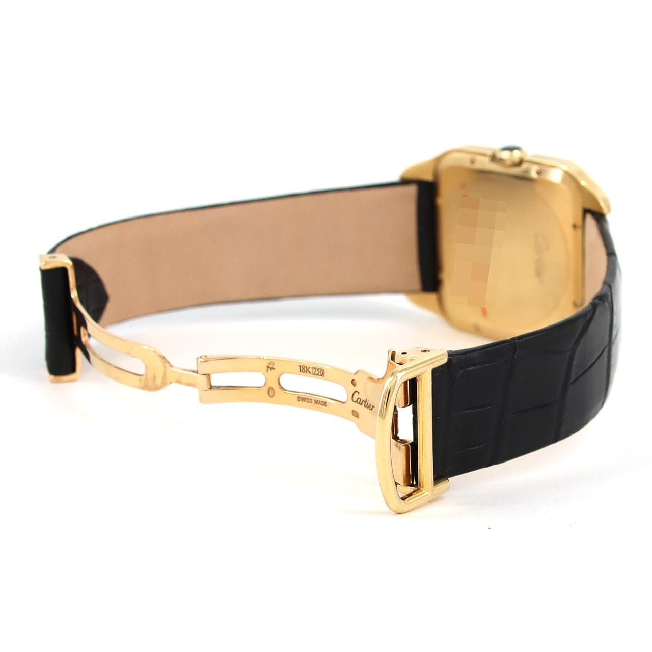 カルティエ サントスデュモンLM YG W2008751 YG 手巻