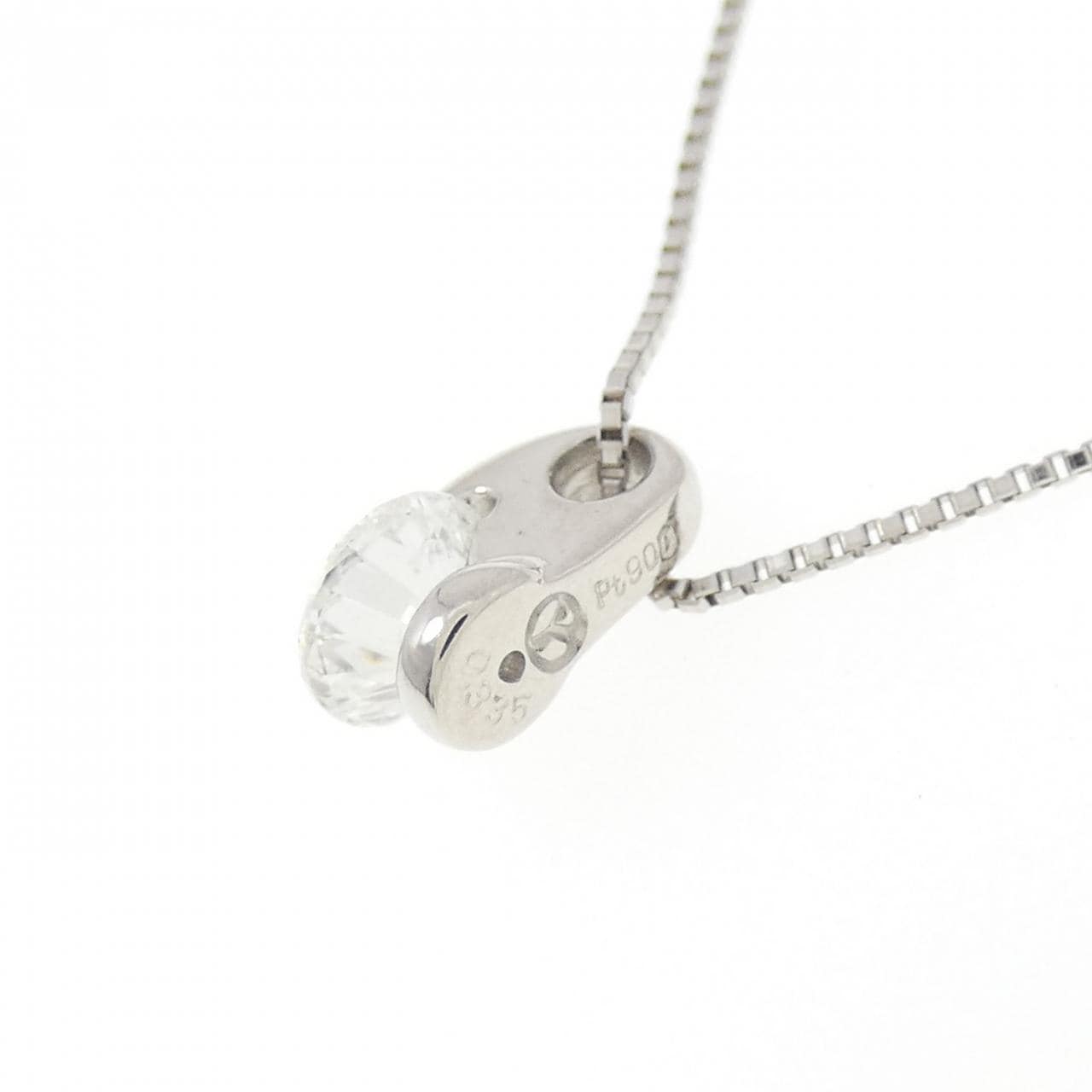 PT900/PT850 ダイヤモンド ネックレス 0.335CT