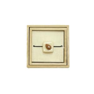 【新品】帯留　三分紐用