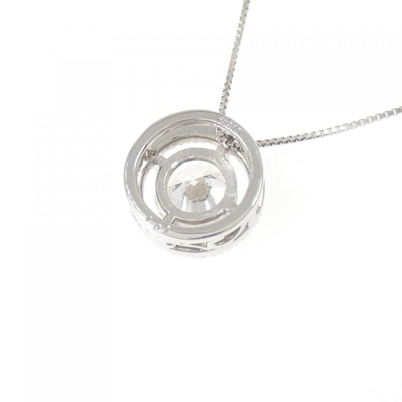 PT900/PT850 ダイヤモンド ネックレス 1.00CT