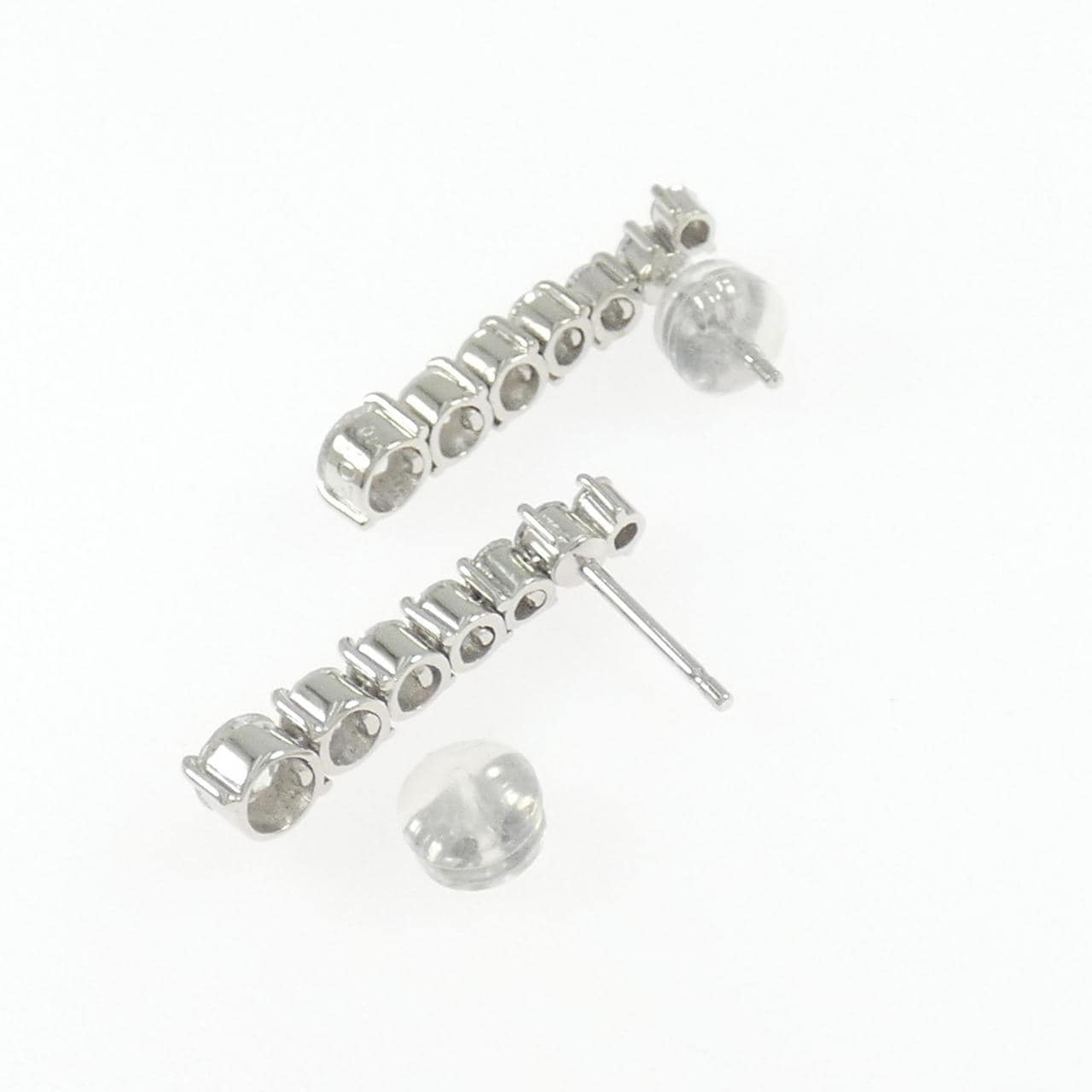 PT900 Diamond Earrings 2.013CT