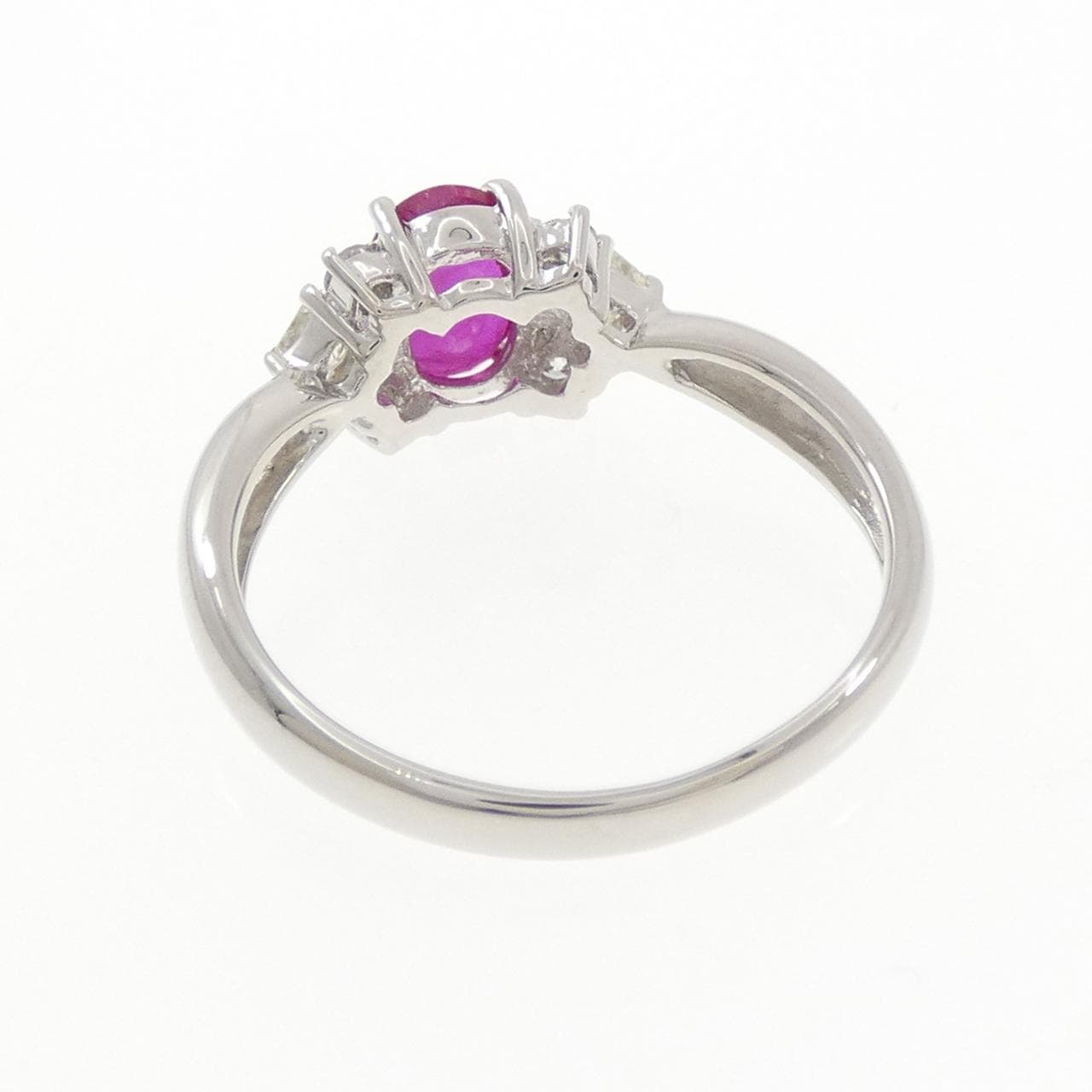 PT900 ルビー リング 0.87CT