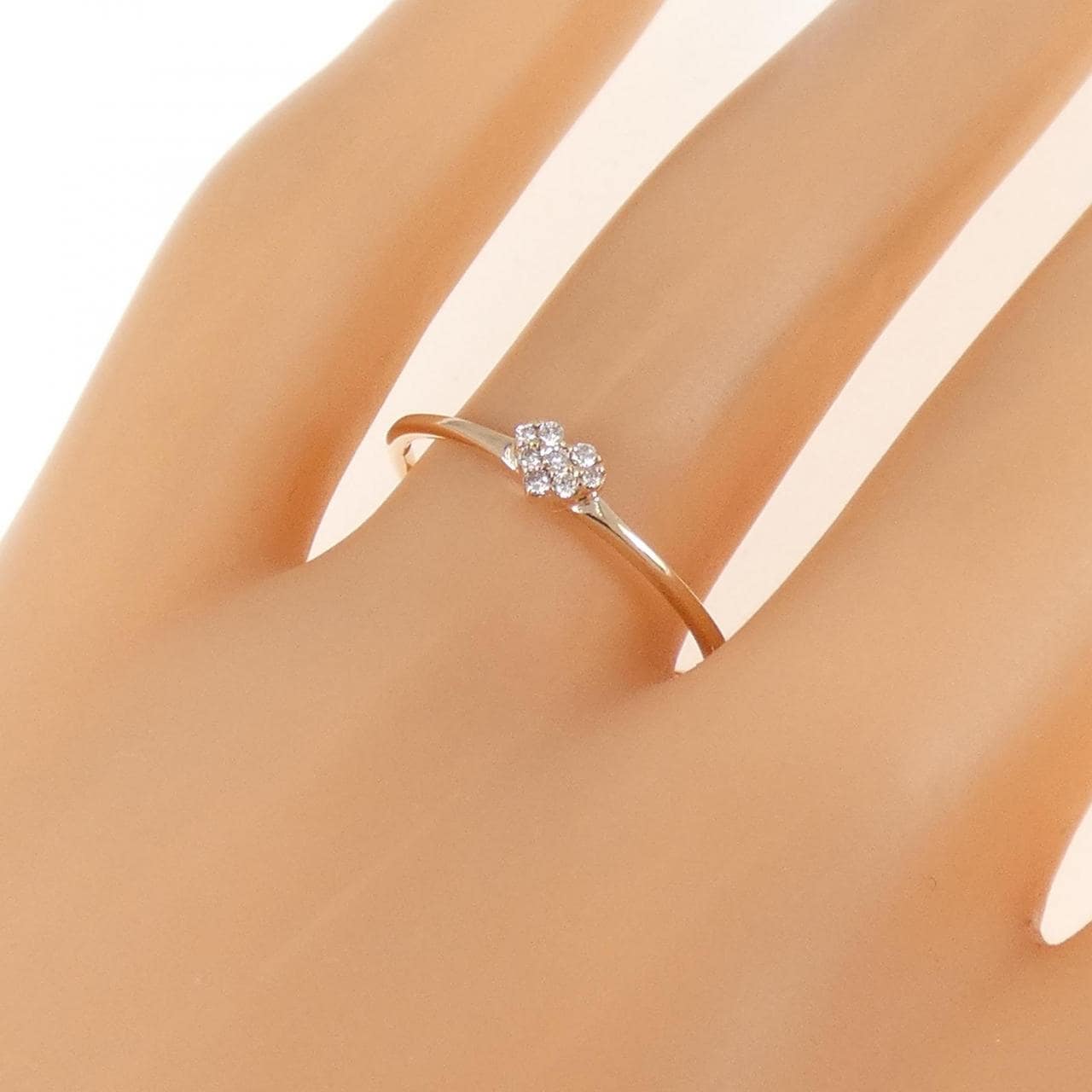 クミキョク ダイヤモンド リング 0.04CT