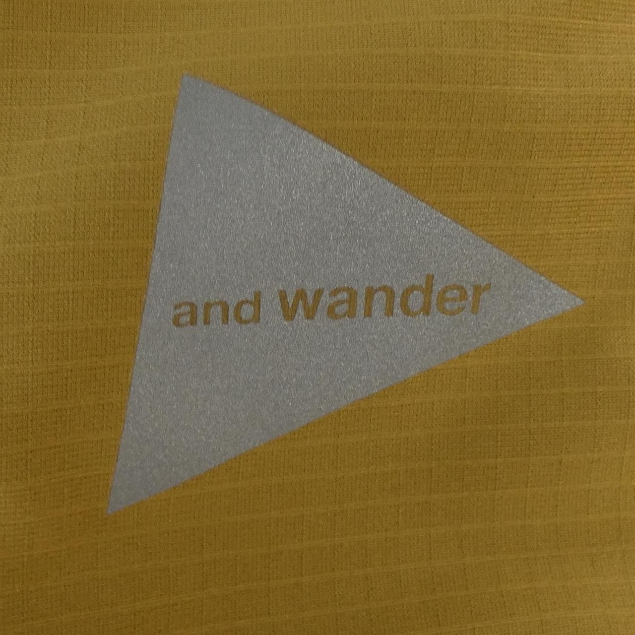 アンドワンダー and wander ジャケット