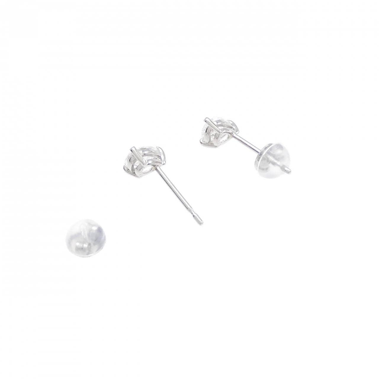 PT Diamond Earrings 0.308CT 0.333CT DF SI1 Pear Shape