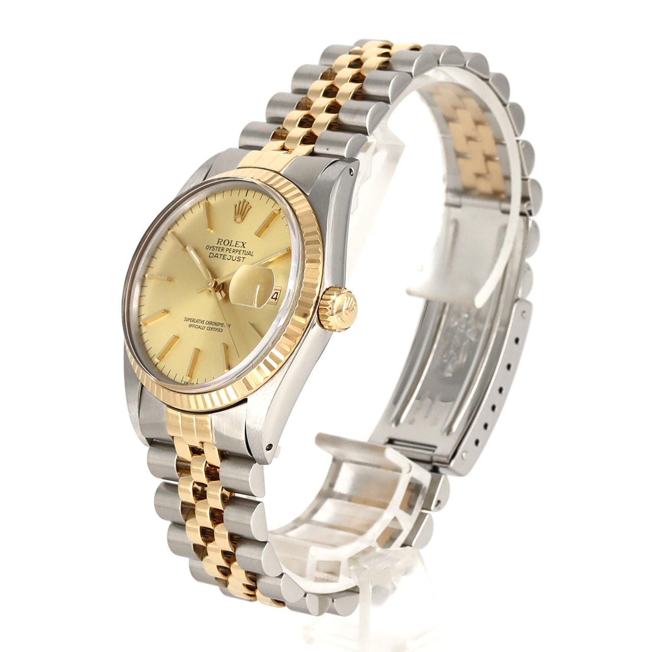 ロレックス デイトジャスト 16013 SSxYG 自動巻