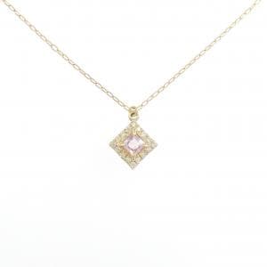 K18YG ガーネット ネックレス