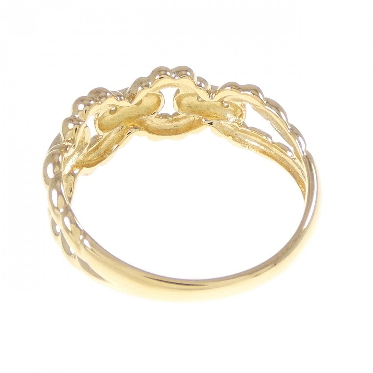 K18YG ダイヤモンド リング 0.03CT