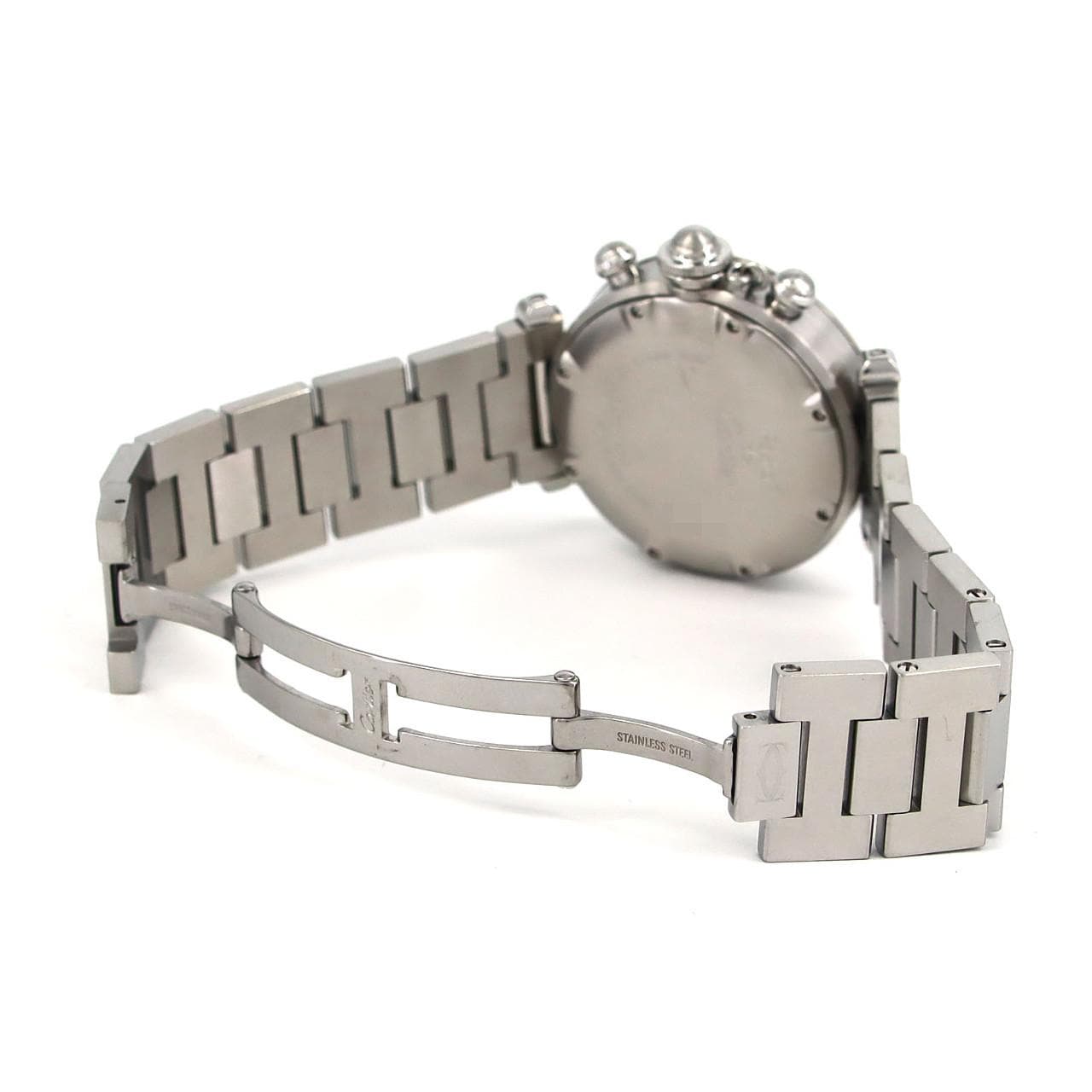 カルティエ パシャCクロノグラフ W31048M7 SS 自動巻