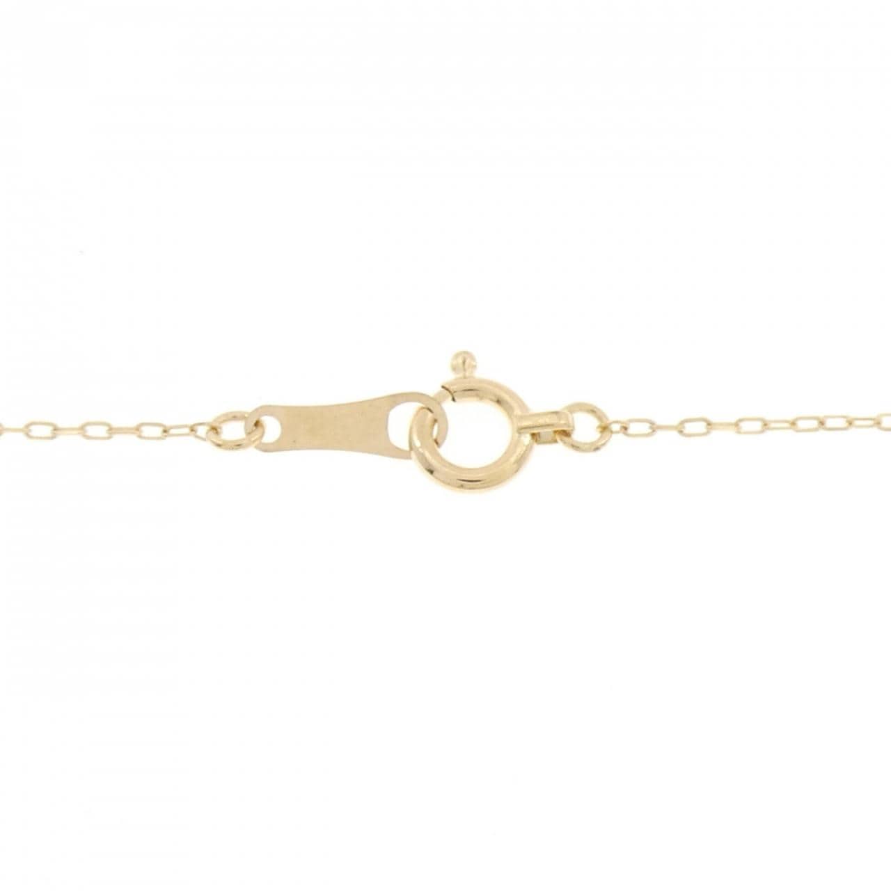 K18YG サファイヤ ネックレス 0.15CT