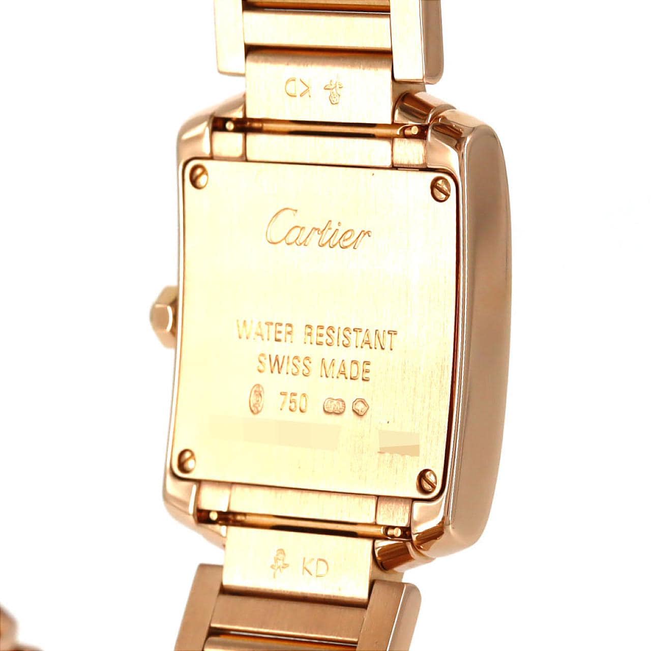 カルティエ タンクフランセーズSM PG/D WE10456H PG･RG クォーツ