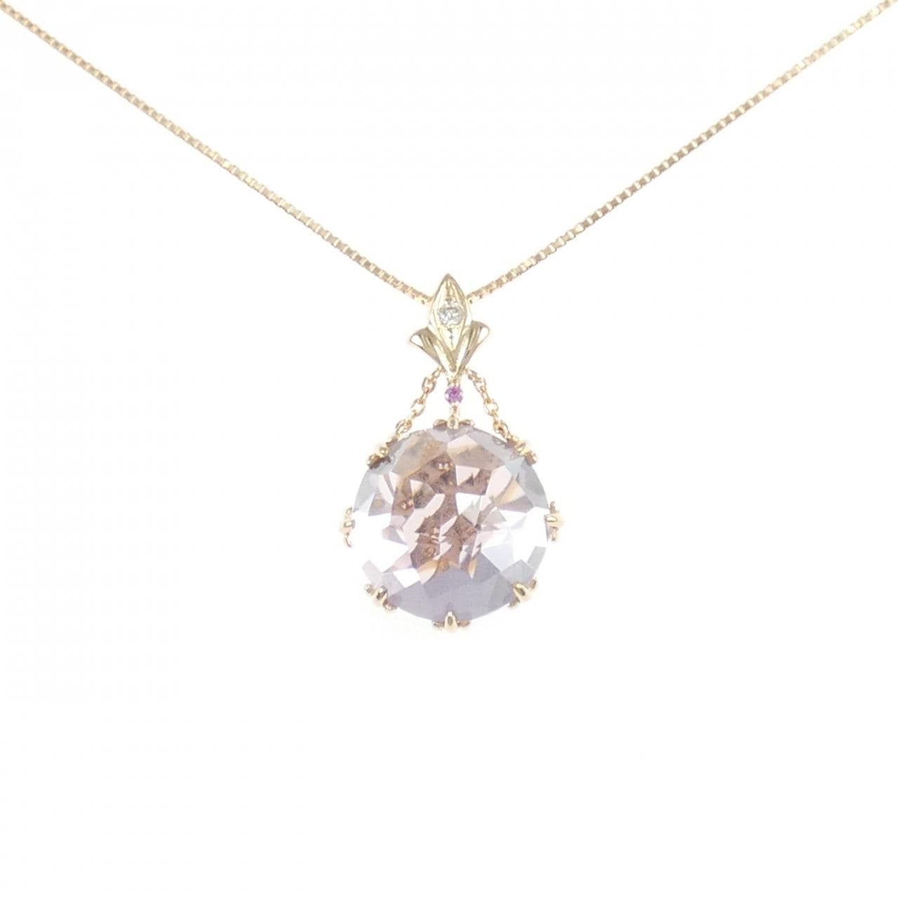 K18PG アメジスト ネックレス