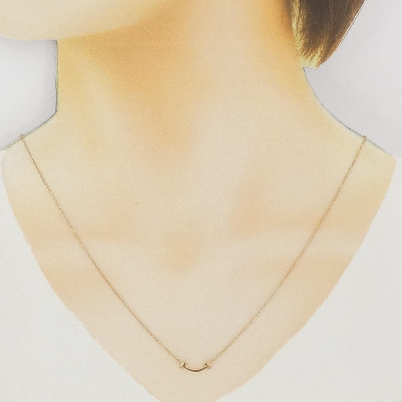 ティファニー Tスマイル ミニ ネックレス