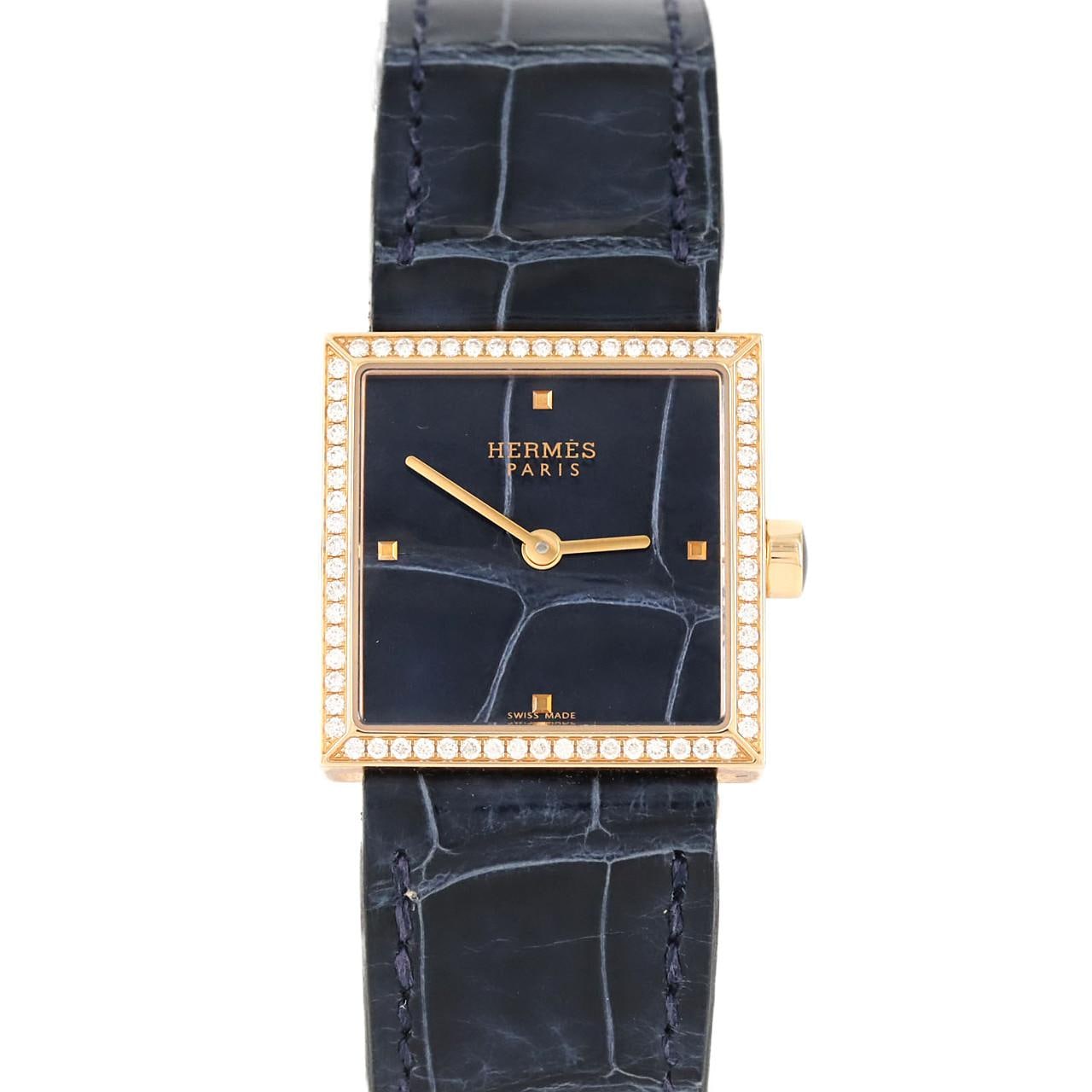 エルメス カレ キュイール PG/D CU2.271 PG･RG クォーツ